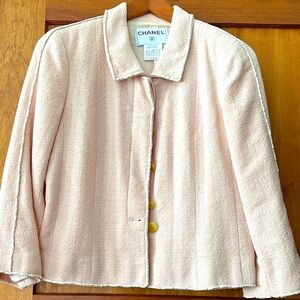 Chanel Women's Blush Pink Jacket